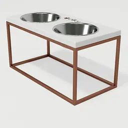 Hollky Base L — миски на підставці для середніх і великих собак (2 × 0,95 л) - мініатюра 9