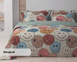 Постільна білизна ТЕП Emojical полуторна (2-00881_24430) - мініатюра 2