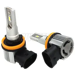 Комплект світлодіодних ламп Guarand V12F H11 (H8, H9) CSP 6000k 4800Lm 28w 12v