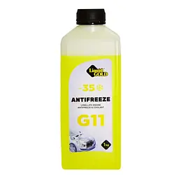 Антифриз Liquid Gold G11 -35°C жовтий 1 л (300337)