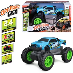 Машинка іграшкова на радіокеруванні Maisto Tech Off Road Go блакитна (82759 light blue) - мініатюра 18