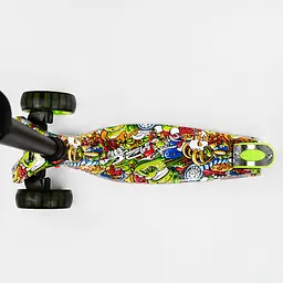 Самокат Maxi Best Scooter 59х15х30 см Різнобарвний 000231325 - мініатюра 4