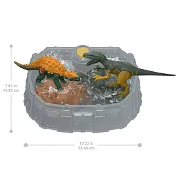 Бойова арена з динозаврами Jurassic World серії Неймовірне перетворення з фільму Світ Юрського періоду в асортименті (JDC59) - мініатюра 5