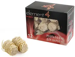 Розпалювач вогню Element4 з деревної вовни 12 шт (4820187480046) - мініатюра 2
