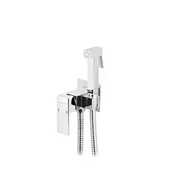 Набір гігієнічного душу прихованого монтажу Kroner KRP Bidet - C083, Хром - мініатюра 3