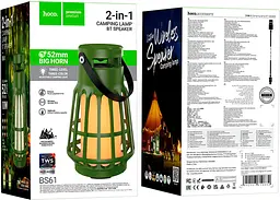 Портативна акустика Hoco BS61 Wild Fun Outdoor Camping Оlive Green [610834] [112229] - мініатюра 4