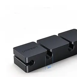 Затискачі для кабелів UGREEN LP208 3 + 1 чорні (UGR-70585) - мініатюра 4