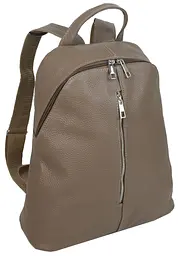 Рюкзак шкіряний жіночий Borsacomoda 841.035 14 л Світло Коричневий