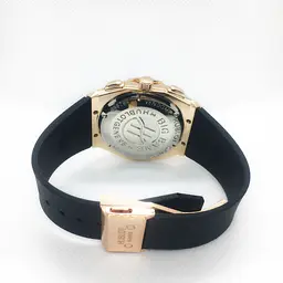 Наручний годинник чоловічий Clockhouse Hublot Золотистий (IBW265Y) - мініатюра 4
