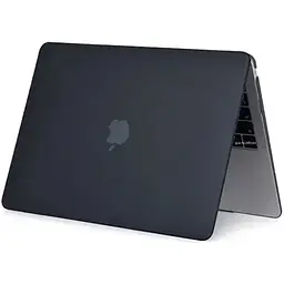 Пластикова накладка (верх та низ) HardShell Matte Case для Apple MacBook Air 13` A1932/A2179/A2337 (2018-2020) Black [148844] - мініатюра 3