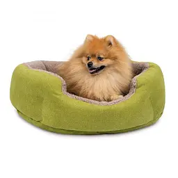 Лежак Pet Fashion «Brig» для собак, 58х48х20 см, лаймовий - мініатюра 2