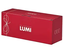 Набір склянок Krosno Splendour Lumi 400 мл 3 шт. (931210) - мініатюра 2