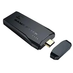 Портативна ігрова консоль HDMI із двома бездротовими контролерами 2.4G приставка з ретро іграми геймінг Game Stick 8626 - мініатюра 3