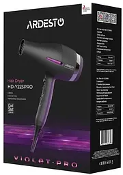 Фен HD-Y223PRO, Black, 2200W ARDESTO teh0023499 - мініатюра 6