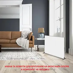Обігрівач інфрачервоний панельний Trotec TIH 500 S 905x605 mm 580W White (1410003012) - мініатюра 10