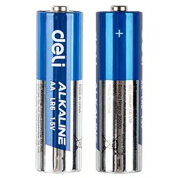 Батарейки Deli E18500 AA/LR6 алкаліновi, 1.5V, 2 шт. - мініатюра 3