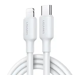 МЗП Usams US-CC186 PD30W (1USB-C) + кабель Type-C to Lightning White - мініатюра 3