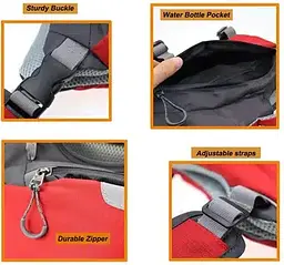 Рятувальний жилет для собак Voyager Pet Dog Bagpack - мініатюра 4