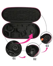 Сумка для зберігання фена BUBM Dyson Supersonic HD01-HD16 43x17.5x13 см Сірий (IBH064S) - мініатюра 6