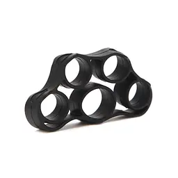 Набір еспандерів Cornix Hand Grip Workout Kit 5шт XR-0269 Black - мініатюра 8
