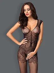 Бодістокінг Obsessive F234 S/M/L чорний - мініатюра 3