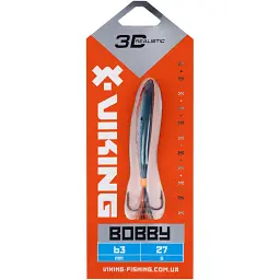 Бокоплав Viking Fishing Bobby 63mm 27.0g #11 Anchovy - мініатюра 2