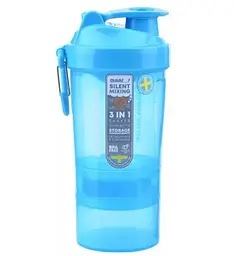 Шейкер спортивний SmartShake Original2GO 600 мл Neon Blue (10560102) - мініатюра 1