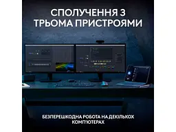 Клавіатура Logitech MX Keys S Graphite UA (920-011593) - мініатюра 6