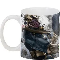 Кухоль GeekLand Thanos Танос та Халк 330 мл білий - мініатюра 3