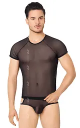 Футболка та труси чоловічі Softline Shirt and Shorts 4607, M/L (чорні)