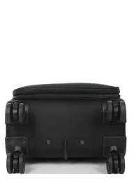 Валіза міні XS тканинна з розширенням Snowball 21504 48×35×21см 26+5л Чорний - мініатюра 8