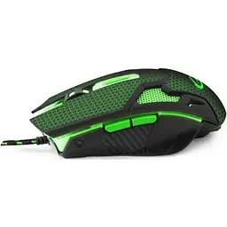 Миша Esperanza MX207 Cobra USB black green (EGM207G) - мініатюра 2