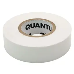 Ізоляційна стрічка Quantum white shinny 18мм/20м (QM-EIT130WS-18/20)