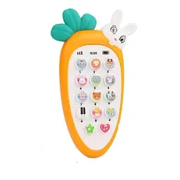 Телефон Зайчик Звоня WToys українська озвучка, казки, пісні, 80650 (В асортименті) - мініатюра 2
