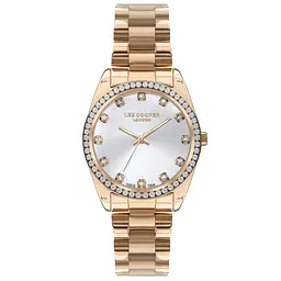 Жіночий наручний годинник Lee Cooper Santorini Gold (Золотистий)