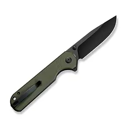 Ніж cкладний Sencut Aetheris S24095-2 зелений G10, чорне лезо - мініатюра 3