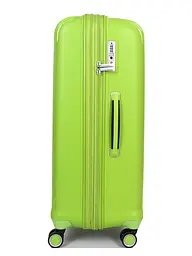 Валіза дорожній Великий (L) Поліпропілен Airtex 637 96 л 75х49х29 Салатовий (Limon) - мініатюра 5