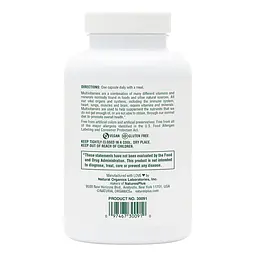 Вітаміни та мінерали Natures Plus Ultra One Daily Caps Iron Free 90 капсул - мініатюра 3