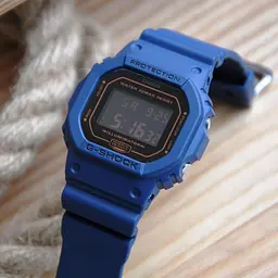 Протиударний годинник Casio G-Shock DW-5600BBM-2ER з полімерним ремінцем - мініатюра 5