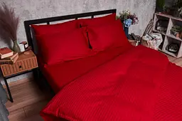 Підковдра Moon&Star Satin Stripe Stripe Red Євро 200x220 см - мініатюра 3