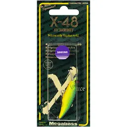 Воблер Megabass X-48 Acrobat S 48mm 3.2g Mat Tiger - мініатюра 2