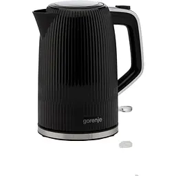 Gorenje Електрочайник 1.7л, Strix-контроль, чорний матовий