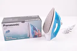 Праска Panasonic 1550Вт, 210мл, постійна пара - 15гр, керамічна підошва, блакитний teh0016223 - мініатюра 4