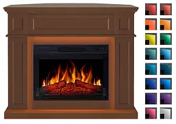 Електрокамін ArtiFlame Linz AF23S коричневий - мініатюра 8