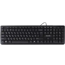 Клавіатура Maxxter KBM-U01-UA USB Black (KBM-U01-UA) - мініатюра 1