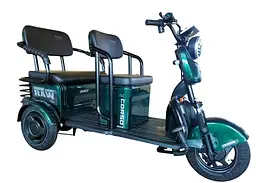 Електричний трицикл Corso RAW 1200W 72V 28Ah Зелений
