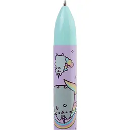 Ручка кулькова автоматична Yes Pusheen 0,7 мм 6 кольорів (412246) - мініатюра 2