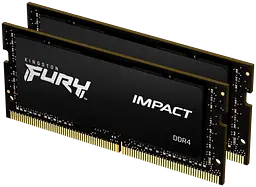 Оперативна пам'ять Kingston Fury 64GB (2x32GB) SODIMM DDR4 3200MHz Impact Black (KF432S20IBK2/64)