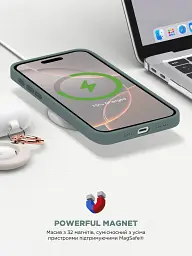 Чохол ArmorStandart ICON2 MagSafe для Apple iPhone 16 Pro Max Lake Green - мініатюра 9