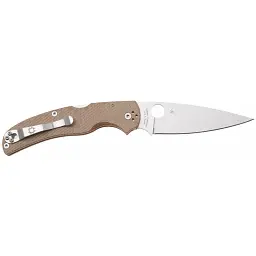 Ніж Spyderco Native Chief Canvas Micarta Brown - мініатюра 2